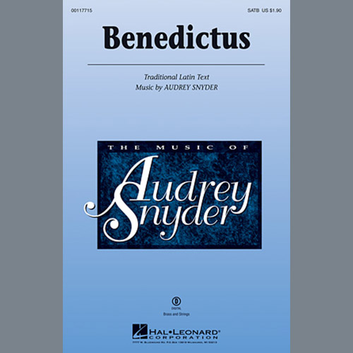 Audrey Snyder, Benedictus, 3-Part Mixed