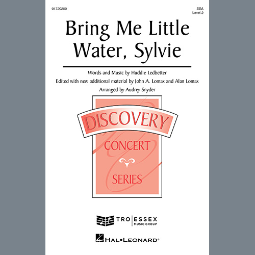 Audrey Snyder, Bring Me Little Water, Silvie, SSA Choir