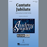 Download Audrey Snyder Cantate Jubilate sheet music and printable PDF music notes