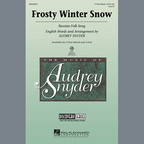 Audrey Snyder, Frosty Winter Snow, 2-Part Choir