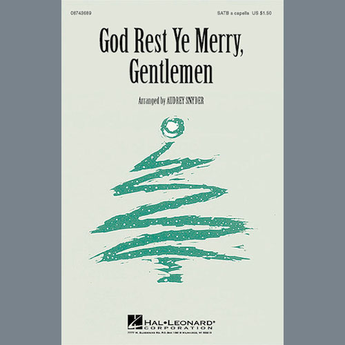 Audrey Snyder, God Rest Ye Merry, Gentlemen, SSA