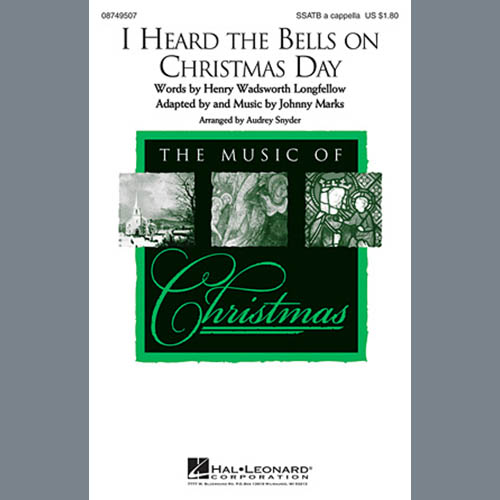 Audrey Snyder, I Heard The Bells On Christmas Day, SATB