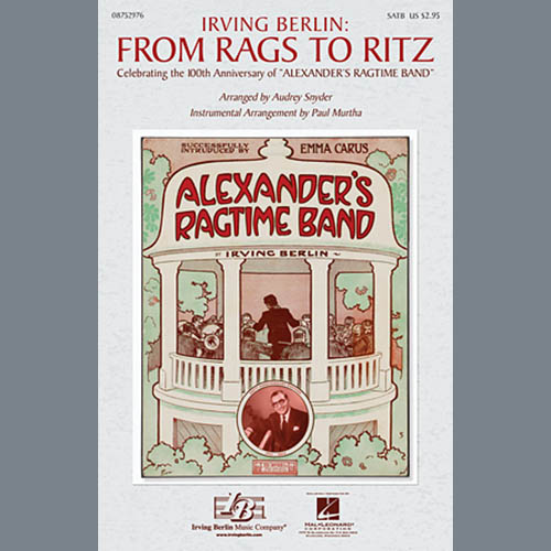 Audrey Snyder, Irving Berlin: From Rags To Ritz (Medley), 2-Part Choir