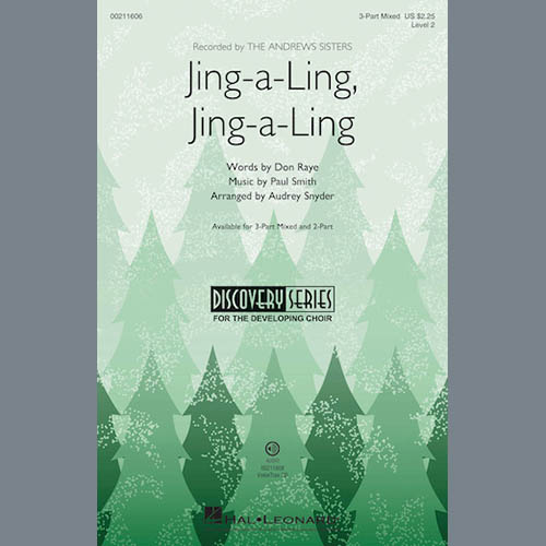 Audrey Snyder, Jing-A-Ling, Jing-A-Ling, 3-Part Mixed