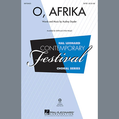 Audrey Snyder, O, Afrika, SATB