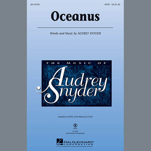 Audrey Snyder, Oceanus, SATB