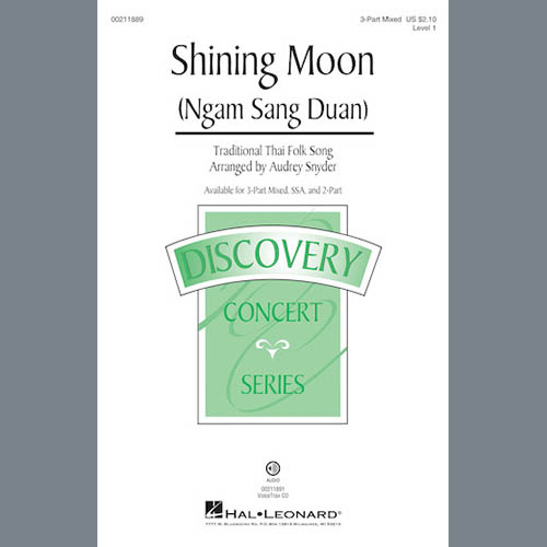 Audrey Snyder, Shining Moon (Ngam Sang Duan), 3-Part Mixed
