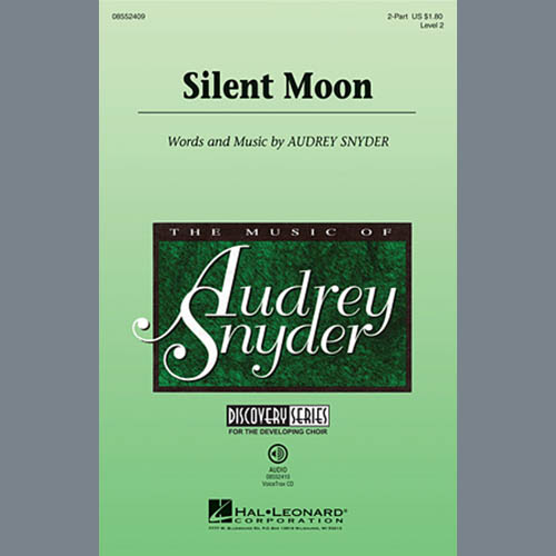 Audrey Snyder, Silent Moon, 2-Part Choir
