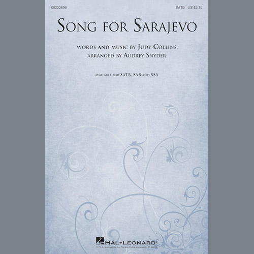 Audrey Snyder, Song For Sarajevo, SAB