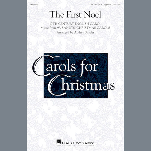 Audrey Snyder, The First Noel, SATB