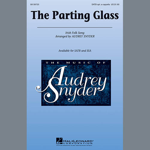Audrey Snyder, The Parting Glass, SATB