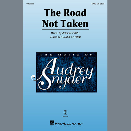 Audrey Snyder, The Road Not Taken, SATB Choir
