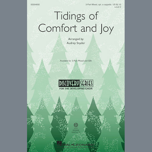 Audrey Snyder, Tidings Of Comfort And Joy, SATB Choir