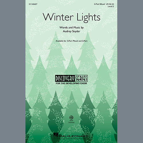 Audrey Snyder, Winter Lights, 2-Part Choir