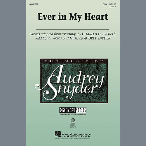 Audrey Snyder, Ever In My Heart, SSA