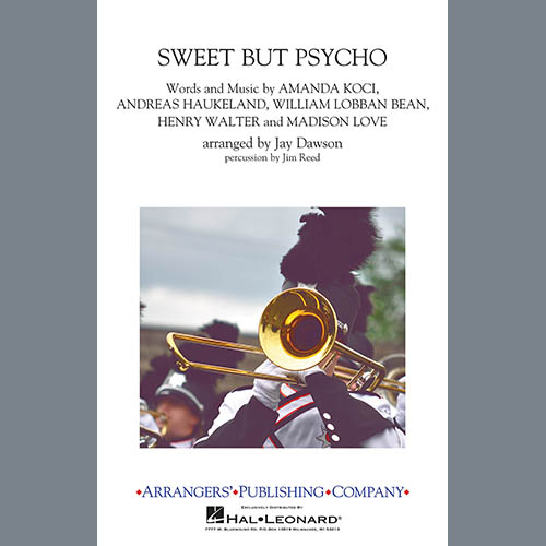 Ava Max, Sweet But Psycho (arr. Jay Dawson) - Alto Sax 1, Marching Band
