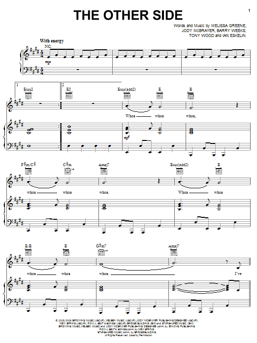 Avalon The Other Side Sheet Music Notes & Chords for Piano, Vocal & Guitar (Right-Hand Melody) - Download or Print PDF Avalon The Other Side Sheet Music Notes & Chords for Piano, Vocal & Guitar (Right-Hand Melody) - Download or Print PDF