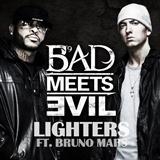 Download Bad Meets Evil featuring Bruno Mars Lighters sheet music and printable PDF music notes