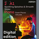 Download Barbara Arens Sparkling Splashes & Smooth Water (Grade 2, list A1, from the ABRSM Piano Syllabus 2025 & 2026) sheet music and printable PDF music notes