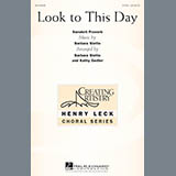 Download Barbara Sletto Look To This Day sheet music and printable PDF music notes