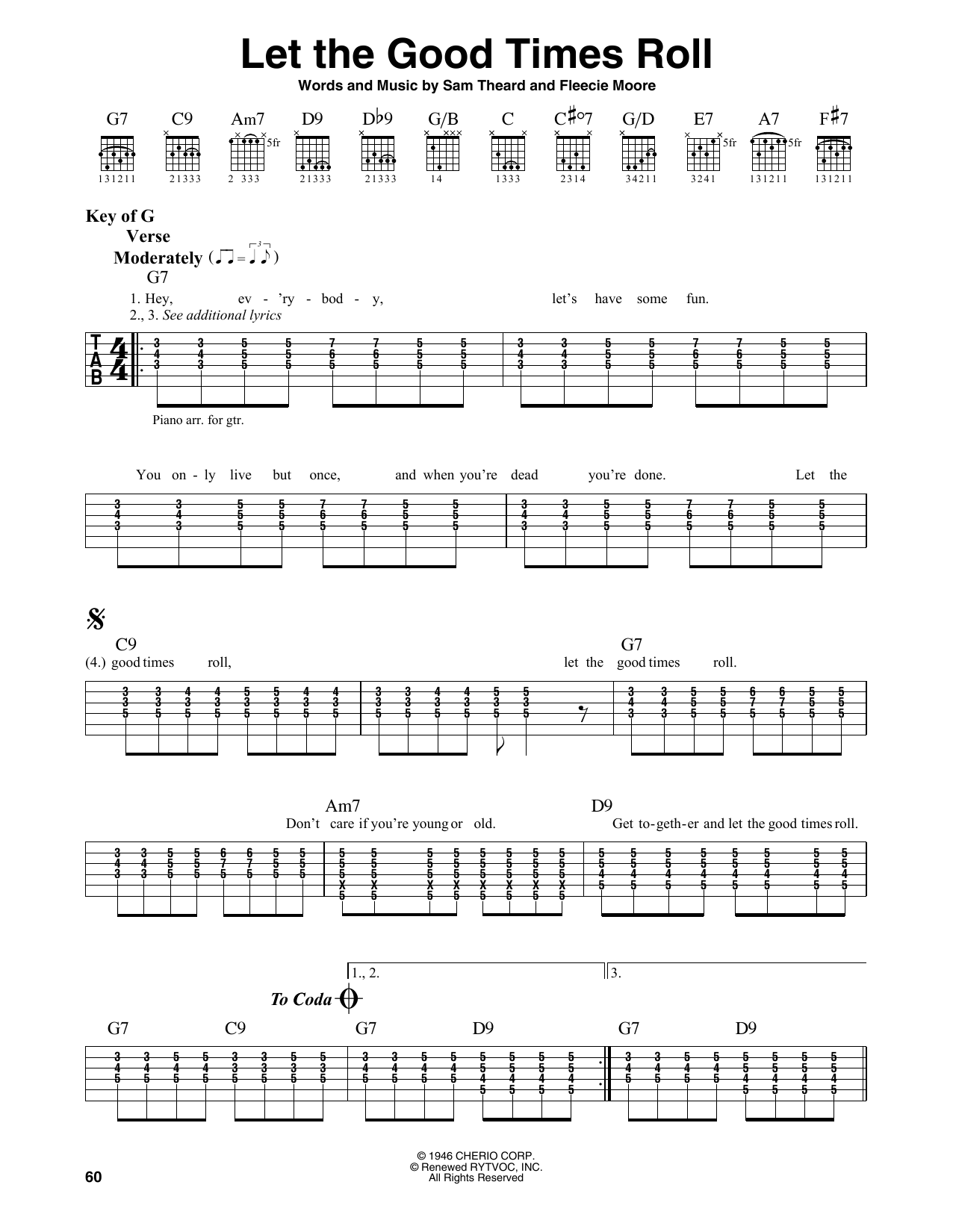 B.B. King Let The Good Times Roll Sheet Music Notes & Chords for Very Easy Piano - Download or Print PDF