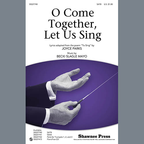 Becki Slagle Mayo, O Come Together, Let Us Sing, SSA