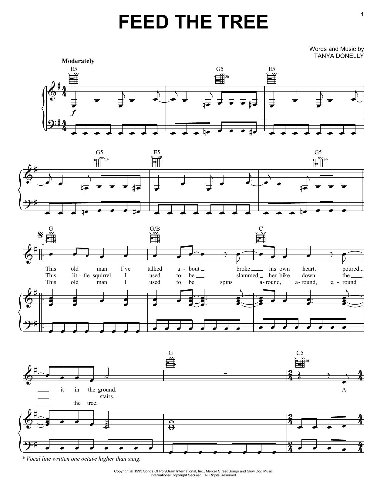 Belly Feed The Tree Sheet Music Notes & Chords for Guitar Tab - Download or Print PDF