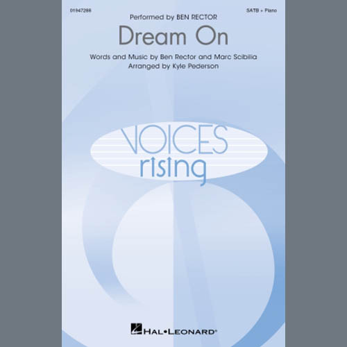 Ben Rector, Dream On (arr. Kyle Pederson), SATB Choir