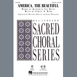 Download Benjamin Harlan America, The Beautiful sheet music and printable PDF music notes