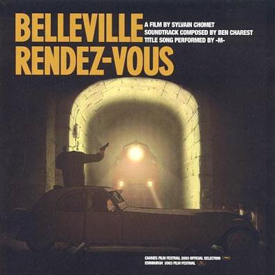 Benoit-Philippe Charest, Belleville Rendez-Vous (from 'Belleville Rendez-vous'), Piano, Vocal & Guitar (Right-Hand Melody)
