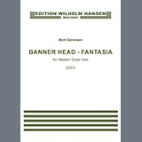 Download Bent Sørensen Banner Head - Fantasia sheet music and printable PDF music notes