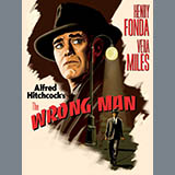 Download Bernard Herrmann Prelude From The Wrong Man sheet music and printable PDF music notes