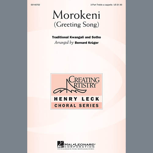 Bernard Krüger, Morokeni (Welcome Song), SATB