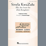 Download Bernard Krüger Sivela Kwazulu sheet music and printable PDF music notes