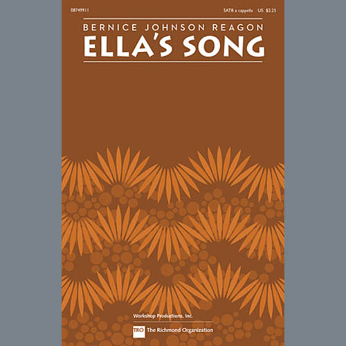 Bernice Johnson Reagon, Ella's Song, SATB