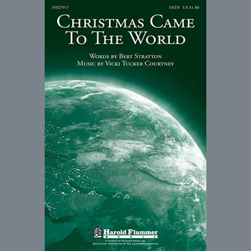 Bert Stratton, Christmas Came To The World, SATB