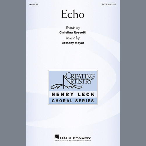 Bethany Meyer, Echo, SATB