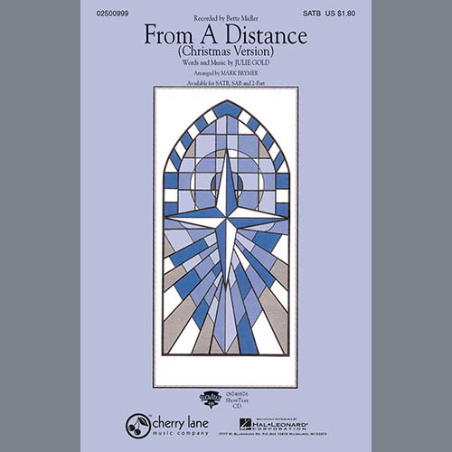 Bette Midler, From A Distance (Christmas Version) (arr. Mark Brymer), 2-Part Choir