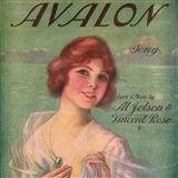 Download Al Jolson Avalon sheet music and printable PDF music notes