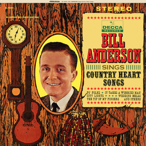 Bill Anderson, Mama Sang A Song, Piano, Vocal & Guitar (Right-Hand Melody)