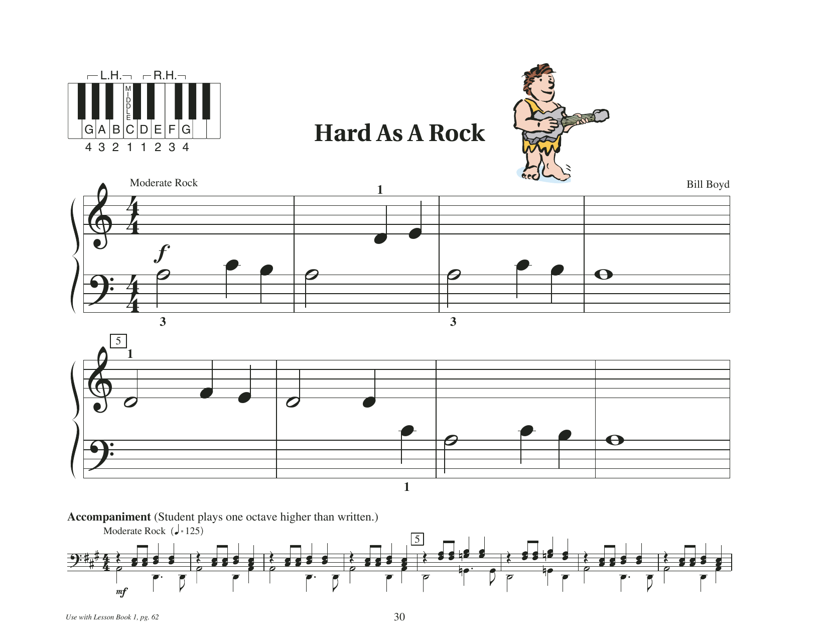 Bill Boyd Hard As A Rock Sheet Music Notes & Chords for Educational Piano - Download or Print PDF