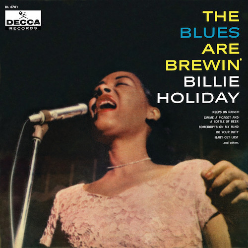 Billie Holiday, Somebody's On My Mind, Piano, Vocal & Guitar (Right-Hand Melody)