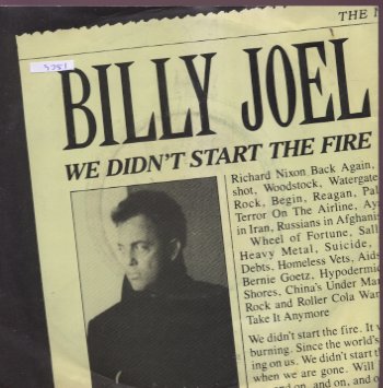 Billy Joel, House Of Blue Light, Piano, Vocal & Guitar (Right-Hand Melody)