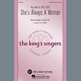 Download Billy Joel She's Always A Woman (arr. Philip Lawson) sheet music and printable PDF music notes