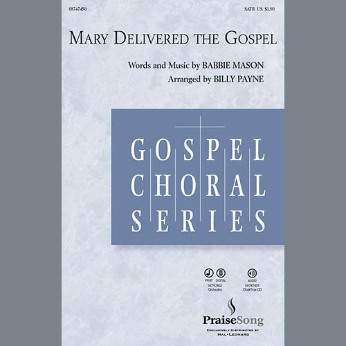 Billy Payne, Mary Delivered The Gospel, SATB