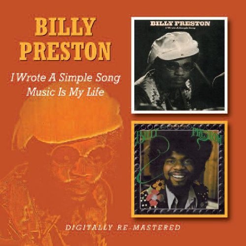 Billy Preston, I Wrote A Simple Song, Piano, Vocal & Guitar (Right-Hand Melody)