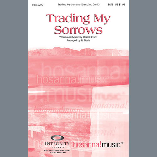 BJ Davis BJ Davis, Trading My Sorrows - Alto Sax (sub. Horn), Choir Instrumental Pak