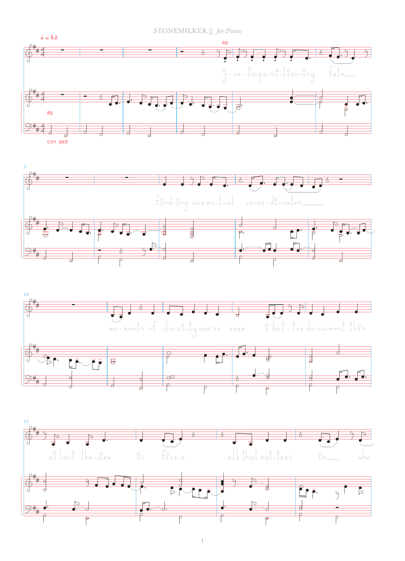 Bjork Stonemilker Sheet Music Notes & Chords for Piano & Vocal - Download or Print PDF