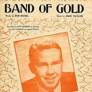 Jack Taylor, Band Of Gold, Melody Line, Lyrics & Chords