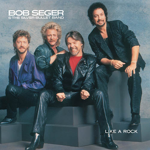 Bob Seger, Like A Rock, Piano, Vocal & Guitar (Right-Hand Melody)